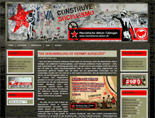 Tablet Screenshot of marxistische-aktion.de
